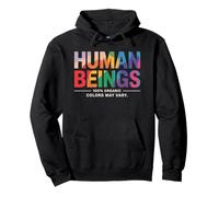 Los colores 100% orgánicos del ser humano pueden variar LGBTQ Sudadera con Capucha
