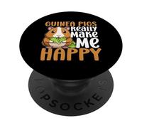 Los Conejillos de Indias me Hacen Feliz no Tan Divertido Conejillo de Indias PopSockets PopGrip Adhesivo