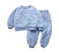 Los conjuntos térmicos para niños y niñas ofrecen una calidez y comodidad excepcionales durante las noches frías, lo que lo convierte en una opción ideal para el invierno(color-03,2-3 años)