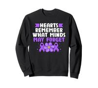 Los corazones recuerdan lo que las mentes pueden olvidar la enfermedad de Alzheimer Sudadera