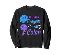 Los crayones Rotos aún colorean la Conciencia sobre la prevención del Suicidio Sudadera