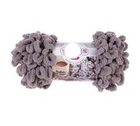 Los dedos tejeron hilos, Hilo de chenilla Chunky Finger Loops de 100 g, multicolor, for tejer a mano, 7 m de largo(Color 23)
