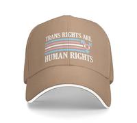Los Derechos De Las Personas Trans Son Derechos Humanos. Unisex Sombrero Suave Gorra De Béisbol Transpirable Snapback Cap para Running Aire Libre Verano