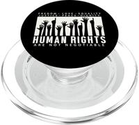 Los Derechos Humanos no Son negociables Cita activista Meme Regalos PopSockets PopGrip para MagSafe