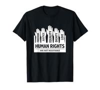 Los Derechos Humanos no Son negociables Igualdad Audaz Activista Gen Z Camiseta