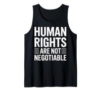 Los Derechos Humanos no Son una Igualdad activista negociable Camiseta sin Mangas