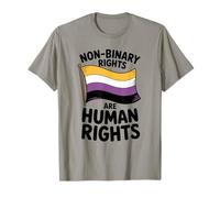 Los Derechos no binarios Son aliados del Orgullo LGBT de los Derechos Humanos Camiseta