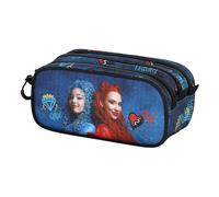 Los Descendientes Wickedly-Estuche Portatodo Trick Fan 2.2, Multicolor, 23 x 11 cm