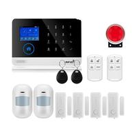 Los Detectores Inalámbricos Del De Alarma De G/M Alarman El Smart Home, Control Del APP Con El Mensaje Libre De(W2B4)