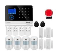 Los Detectores Inalámbricos Del De Alarma De G/M Alarman El Smart Home, Control Del APP Con El Mensaje Libre De,Expansible(W2B7)
