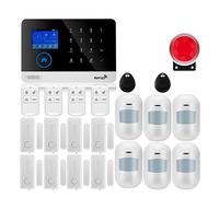 Los Detectores Inalámbricos Del De Alarma De G/M Alarman El Smart Home, Control Del APP Con El Mensaje Libre De(W2B9)