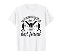 Los Diamantes Son el Mejor Amiga de la niña, Humor Camiseta