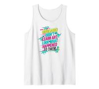 Los Dinosaurios no aprendieron Arte Mira lo Que Les pasó a Ellos Maestro Camiseta sin Mangas