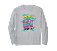 Los Dinosaurios no aprendieron Arte Mira lo Que Les pasó a Ellos Maestro Manga Larga