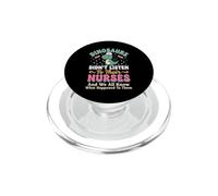 Los Dinosaurios no escucharon a Sus Enfermeras PopSockets PopGrip para MagSafe