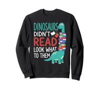 Los Dinosaurios no leyeron Mira lo Que Les pasó a Ellos Maestro Sudadera