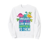 Los Dinosaurios no leyeron Mira lo Que Les pasó a Ellos Maestro Sudadera