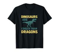 Los Dinosaurios Son más Frescos Que los Dragones Gráfico Camiseta