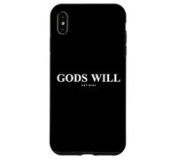 Los Dioses no minarán la fe Cristiana inspirando a Hombres y Mujeres Carcasa para iPhone XS MAX