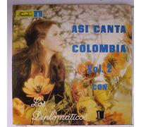 LOS DIPLOMATICOS - asi canta colombia vol. 2 LP