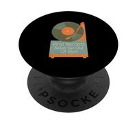 Los Discos de Vinilo Nunca Pasan de Moda PopSockets PopGrip Adhesivo