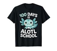 Los Divertidos 100 días de Axolotl Son Muchos niños en Edad Escolar Camiseta