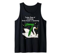 Los Doce Días de Navidad Diseños Coloridos Camiseta sin Mangas