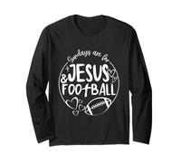 Los domingos Son para Jesús y el fútbol Christian Apparel Manga Larga