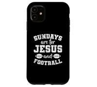 Los domingos Son para Jesús y Football USA Carcasa para iPhone 11