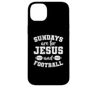 Los domingos Son para Jesús y Football USA Carcasa para iPhone 14 Plus