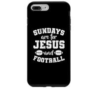 Los domingos Son para Jesús y Football USA Carcasa para iPhone 7 Plus/8 Plus