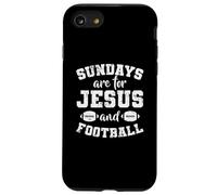 Los domingos Son para Jesús y Football USA Carcasa para iPhone SE (2020) / 7/8