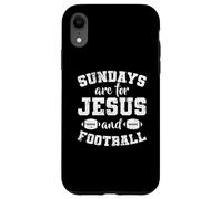 Los domingos Son para Jesús y Football USA Carcasa para iPhone XR