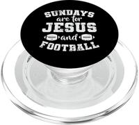 Los domingos Son para Jesús y Football USA PopSockets PopGrip para MagSafe