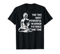 Los Dos Guerreros más poderosos Paciencia y Buda del Tiempo Camiseta gráfica económica