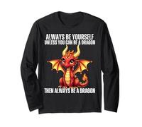 Los dragones de los niños siempre se tú mismo a menos que puedas ser un dragón Manga Larga