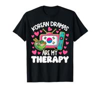 Los Dramas Coreanos Son mi Terapia Cita Divertida de Fangirl K-Drama Camiseta