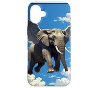 Los Elefantes Pueden Volar Carcasa para iPhone 16 Plus