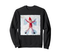 Los Elfos se portan Mal Haciendo Navidad a Snow Angel Sudadera