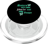 Los Enemigos del Agua Verde Azulado Claro actúan como si no supieran el Verde Azulado PopSockets PopGrip para MagSafe