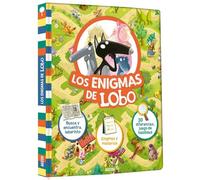Los enigmas de Lobo. Busca y encuentra y laberinto. Enigmas y misterios. 30 diferencias y juego de habilidad.