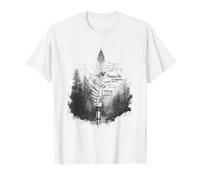 Los entusiastas de la pluma estilográfica diseñan arte de bosque y plumas Camiseta