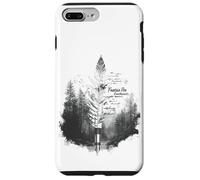Los entusiastas de la pluma estilográfica diseñan arte de bosque y plumas Carcasa para iPhone 7 Plus/8 Plus