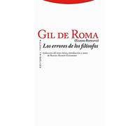 Los Errores De Los Filósofos (Clásicos de la Cultura)