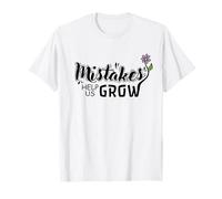 Los Errores Nos ayudan a Crecer Profesión Profesión Escuela Camiseta