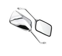 Los Espejos Laterales Motocicletas Están Hechos Carcasa Plástico Espejo Cristal Transparente Retrovisores para Scooter Baron BMS Lance Espejos Laterales