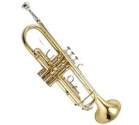 Los Estudiantes Sueltan Pintura En Tono B Dorado Para Principiantes, Profesionales Que Tocan Instrumentos Musicales Dorados. trompeta instrumento de metal