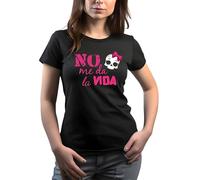 Los Eventos de la Tata - Camisetas Divertidas para Mujer - No me da la Vida- Camisetas Originales (S)