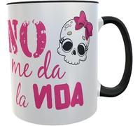 Los Eventos de la Tata - Taza No me da la Vida - Taza con mensajes originales (Asa Negra)
