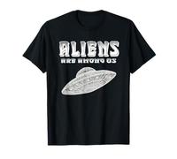 LOS Extranjeros Son Entre Nosotros Extraterrestres Ciencia Ficción Amante del Espacio OVN Camiseta
